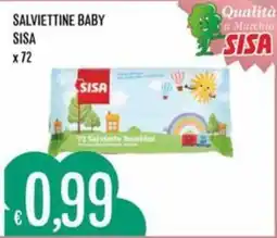 Sisa Salviettine baby SISA offerta