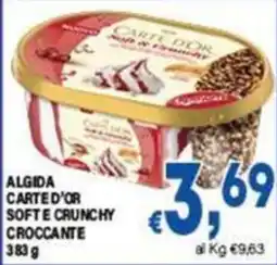 DEM Algida Carte d'Or soft e crunchy croccante offerta