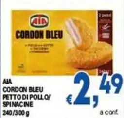 DEM Aia cordon bleu petto di pollo/spinacine offerta