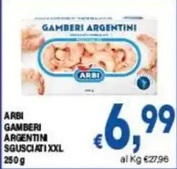 DEM Arbi gamberi argentini sgusciati xxl offerta