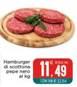 Altasfera Hamburger di scottona pepe nero offerta