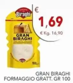 Diper Gran Biraghi formaggio grattato offerta