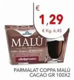 Diper Parmalat Coppa Malù Cacao offerta