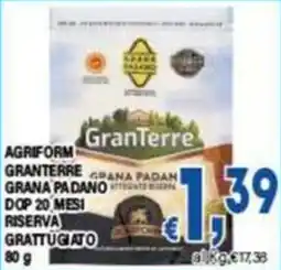 DEM GranTerre Grana Padano DOP 20 MESI Riserva Grattugiato offerta