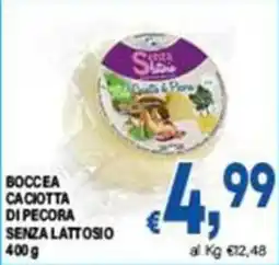 DEM Boccea Caciotta di pecora senza lattosio offerta