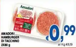 DEM Amadori hamburger di tacchino offerta