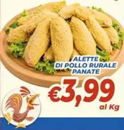 DEM Alette di pollo rurale panate offerta