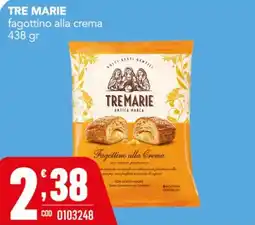 Gruppo di Palo Tre Marie fagottino alla crema offerta