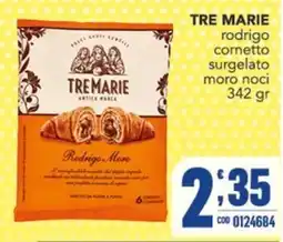 Gruppo di Palo Tre Marie Rodrigo cornetto surgelato moro noci offerta
