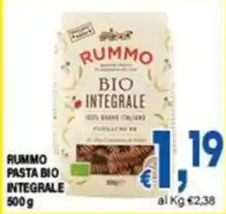 DEM Rummo pasta bio integrale offerta