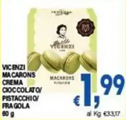 DEM Vicenzi macarons crema offerta