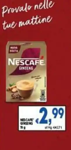 DEM Nescafe Ginseng offerta