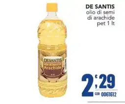 Gruppo di Palo Desantis olio di semi di Arachide offerta