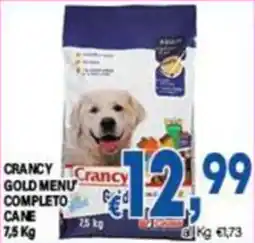 DEM Crancy Gold Menu Completo Cane offerta