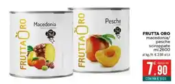 Altasfera Frutta Oro macedonia/pesche sciroppate offerta
