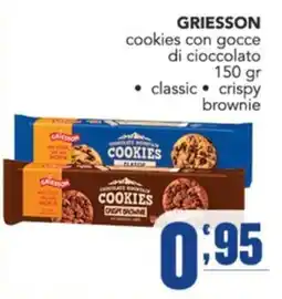 Gruppo di Palo Griesson cookies con gocce di cioccolato offerta