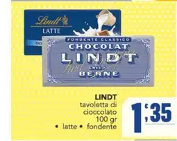 Gruppo di Palo Lindt tavola di cioccolato offerta