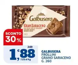 Sigma Galbusera frollini grano saraceno offerta
