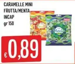 Sisa Caramelle mini frutta/menta Incap offerta