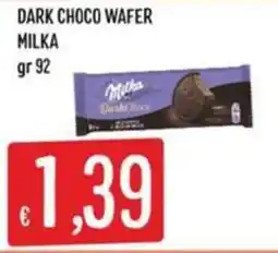 Sisa Dark Choco Wafer Milka offerta