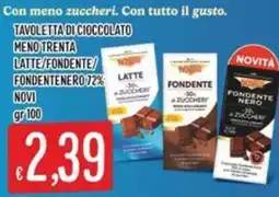 Sisa Tavoletta di cioccolato meno trenta offerta