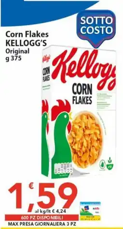 Sidis Corn Flakes Kellogg's Original offerta