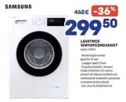 FreeShop Samsung lavatrice offerta