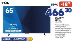 FreeShop TCL SMART TV 65 P6L offerta