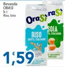Sidis Beveranda ORASI Riso, Soia offerta