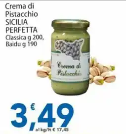 Sidis Crema di Pistacchio PERFETTA offerta