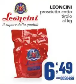 Gruppo di Palo Leoncini prosciutto cotto tirolo offerta
