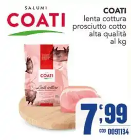 Gruppo di Palo Coati lenta cottura prosciutto cotto offerta