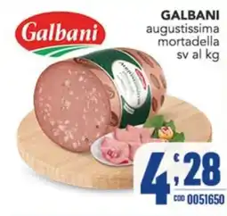Gruppo di Palo Galbani augustissima mortadella offerta