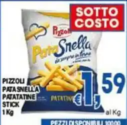 DEM Pizzoli Patatine Stick offerta