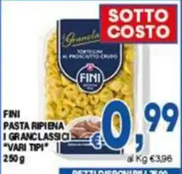DEM Fini pasta ripiena i granclassici vari tipi offerta