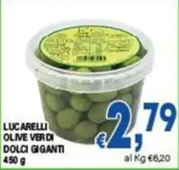 DEM Lucarelli olive verdi dolci giganti offerta