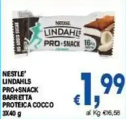 DEM Nestlé Lindahls Pro+Snack Barretta Proteica Cocco offerta