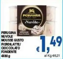 DEM Perugina Nuvole mousse gusto fiordilatte / cioccolato fondente offerta