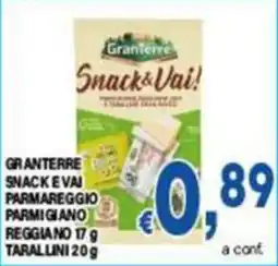 DEM Granettere Snack e Vai Parmareggio Parmigiano offerta