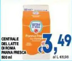 DEM Panna fresca Centrale del latte di Roma offerta