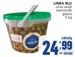 Gruppo di Palo Olive verdi Linea Blu offerta