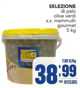 Gruppo di Palo Selezione di palo olive verdi s.s. mammuth gourmet offerta