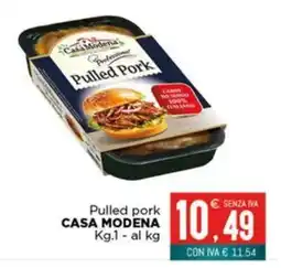 Altasfera Pulled pork Casa Modena offerta