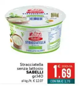 Altasfera Stracciatella senza lattosio Sabelli offerta