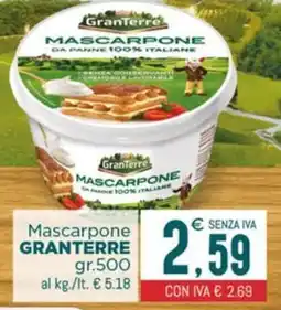 Altasfera Mascarpone Granterre offerta