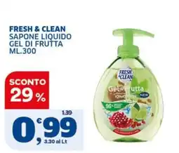 Sigma Fresh & Clean gel di frutta offerta