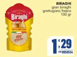 Gruppo di Palo Biraghi gran biraghi grattugiato fresco offerta