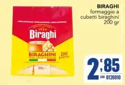 Gruppo di Palo Formaggio a cubetti biraghini offerta