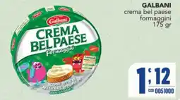 Gruppo di Palo Galbani crema bel paese formaggini offerta