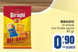 Gruppo di Palo Biraghi bi-snack con frutta secca offerta
